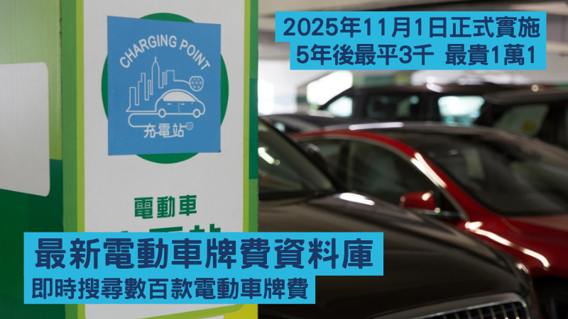 最新電動車牌費額定功率資料庫2026 即時搜尋數百款電動車牌費 Tesla、BYD、BMW、Zeekr等等（持續更新！）